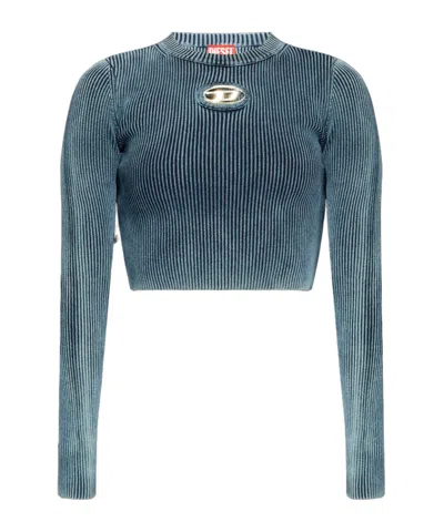 DIESEL M-ANCHOR-A CUT-OUT RIBBED TOP