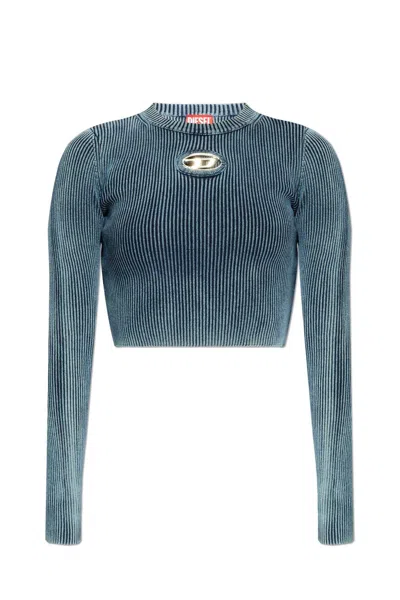 DIESEL M-ANCHOR-A KNIT CROP TOP
