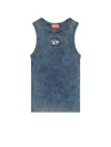 Diesel M-anchor-a-sl Ribbed Cotton Tank Top