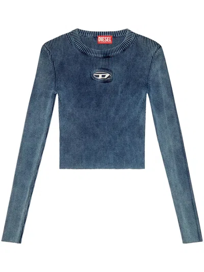 DIESEL M-ANCHOR-A TOP WITH CUT-OUT DETAIL