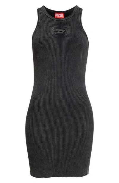 DIESEL DIESEL® M-ANCHORAGE-SL RIB BODY-CON MINIDRESS