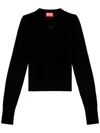 Diesel M-areesax Sweater In Black