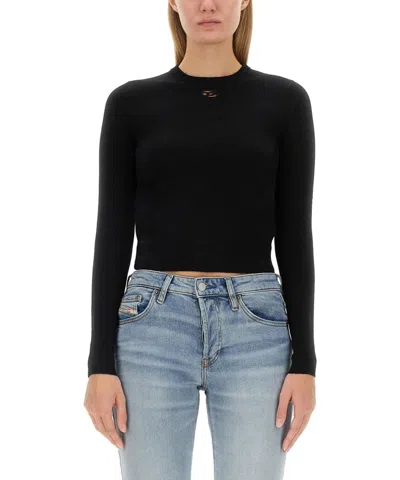 Diesel M-areesax Sweater In Black