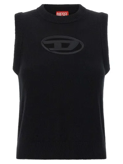 DIESEL M-ARGARIN-SL GILET BLACK