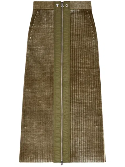 Diesel M-asi Skirt In Green