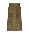 Diesel M-asi Skirt In Green