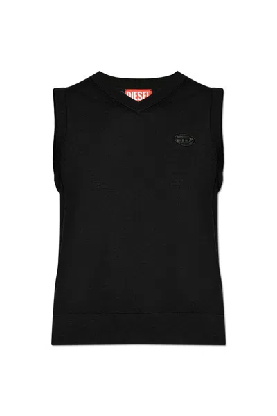 Diesel M-aligea Vest In Black