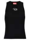 Diesel Women Black M-caddix-top In Black