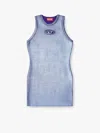 Diesel M-caddix Viscose Blend Dress With Frontal Logo