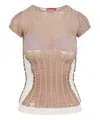 Diesel M-calai-ss Top In Brown
