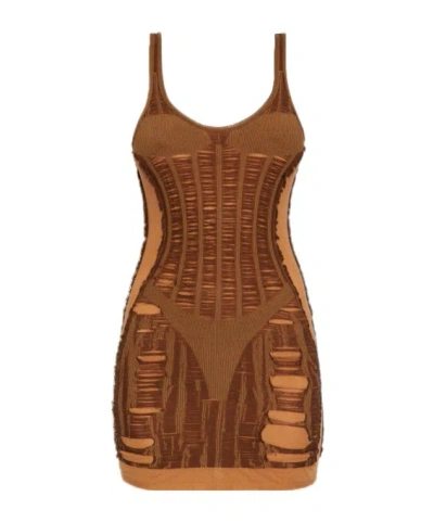 DIESEL M-CALIMERA MINI DRESS