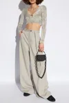 Diesel M-cheryl Chenille Jumper In Grey
