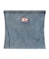 Diesel Blue M-clarksvillex-c Bandeau Top In Blue