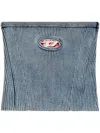 Diesel Blue M-clarksvillex-c Bandeau Top In Blue