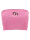 Diesel M-clarksvillex Ribbed Top In Multicolor