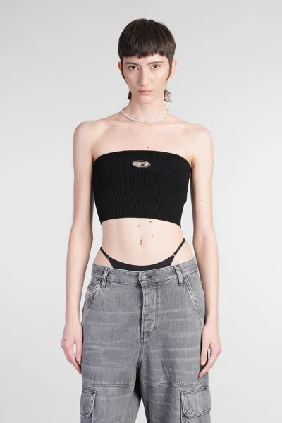 Diesel M Clarksvillex Topwear In Black Viscose