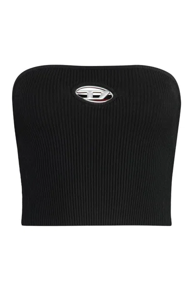 Diesel M-clarksvillex Tube Top In Black