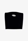 Diesel Clarksvillex Sleeveless Top In Black