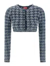 Diesel M-hella Cardigan In Blue