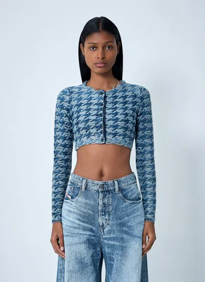 DIESEL M-HELLA CROP TOP