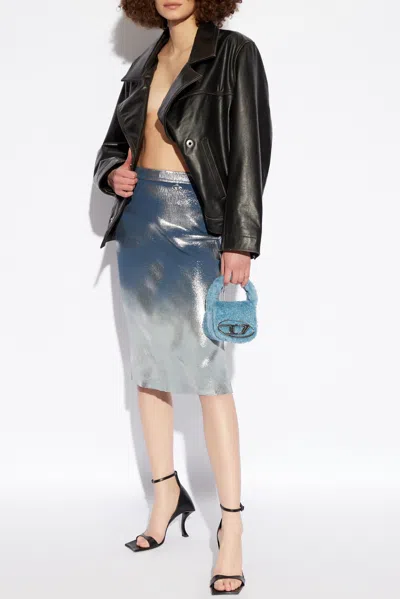 Diesel ‘m-ilan' Skirt In Blue