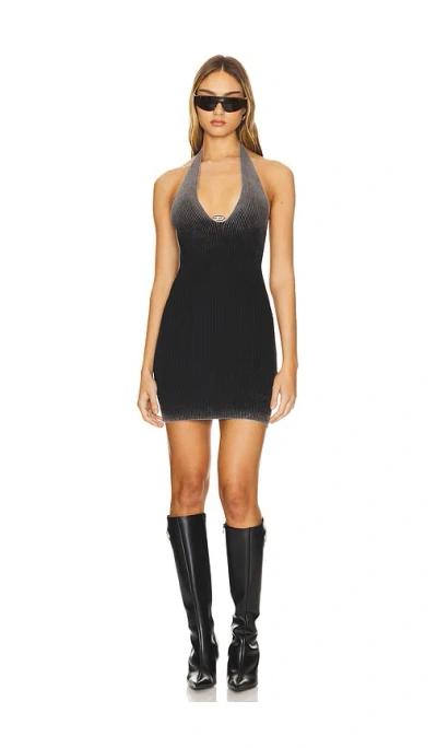 Diesel Woman Mini Dress Black Size S Cotton