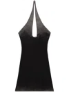 Diesel Black M-larisa Minidress In Black  