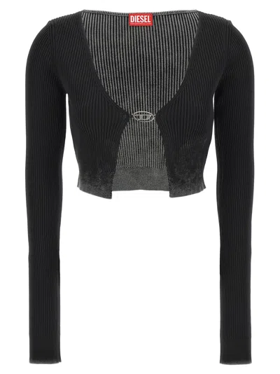 DIESEL M-LATINA CROPPED CARDIGAN