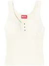 Diesel M-lianne Vest In White