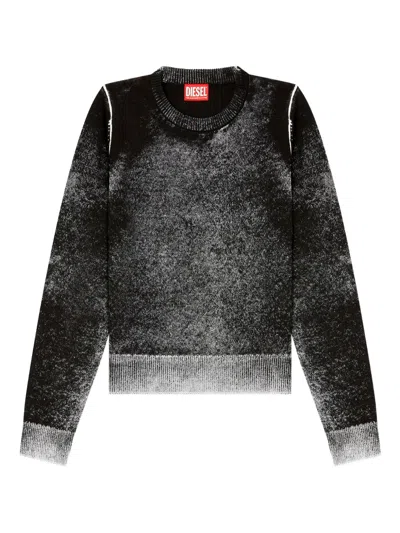 Diesel M-lovre Sweater In Black