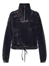 Diesel M-marcellette Half-zip Sweater In Multi