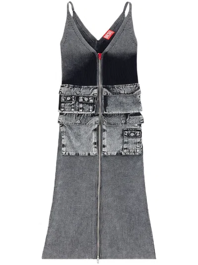 DIESEL M-MELTI MIDI DRESS