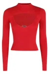 Diesel M-olina Formula Red Jersey In Red