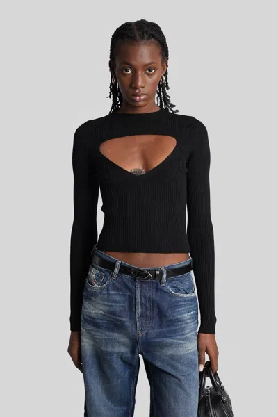 Diesel M-olina Topwear In Black