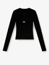 Diesel Womens 9xx M-olina Cut-out Wool Knitted Top In Black