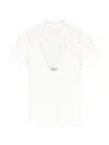 Diesel M-olive T-shirt In White