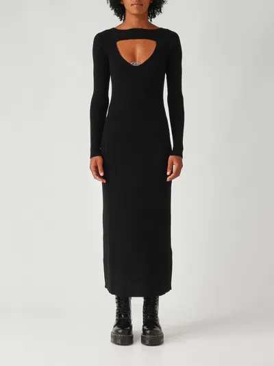 Diesel M-oloni Dress In Black