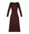 Diesel M-oloni Midi Dress In Red