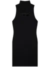 Diesel M-onerva Mini Dress In Black