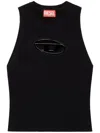 Diesel M-onerva Tank Top In Black