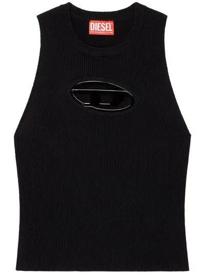 Diesel M-onerva Tank Top In Black