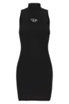 Diesel Women M-onervax Dress With Application In Black