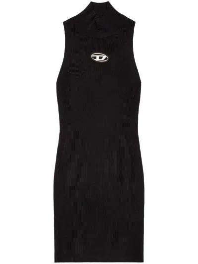 DIESEL DIESEL M-ONERVAX DRESS WITH APPLICATION