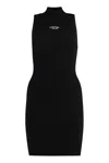 Diesel M-onervax Knitted Turtleneck Dress