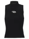 Diesel M-onervax Ribbed-knit Tank Top