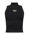 Diesel M-onerva Oval D Cutout Rib Tank In Black