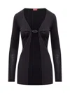 Diesel "m Pierry" Wool Cardigan In Black