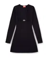 Diesel M-placky Mini Dress In Black