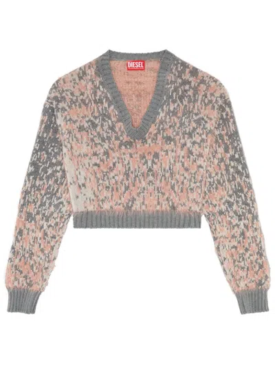 Diesel M-renza Sweater In Multicolor