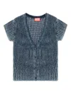 Diesel M-rez Knitted Button-up Cardigan